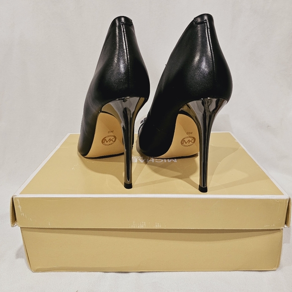 New Michael kors MK logo heels in size 8 - Picture 5 of 6